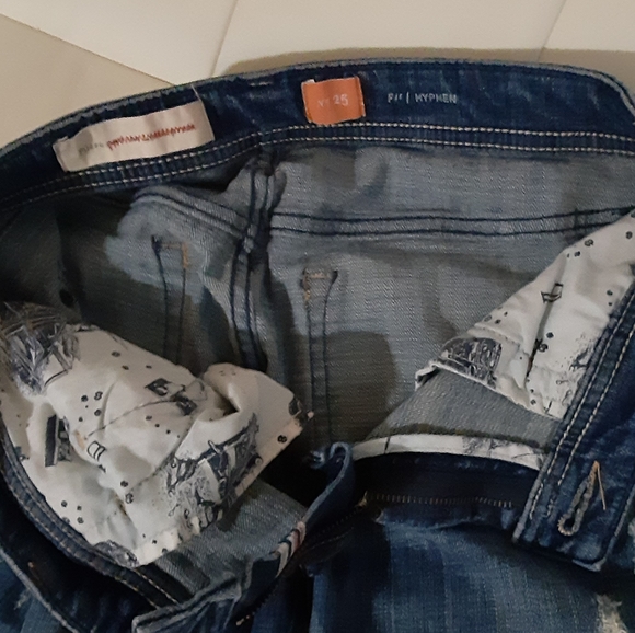 Anthropologie Pilcro Patchwork Jeans - Picture 5 of 14